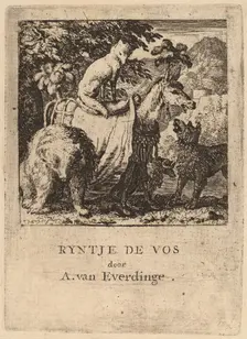The Triumph of Reynard, probably c. 1645/1656. Creator: Allart van Everdingen