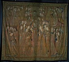 The Triumph of the Mother of God series of fifteenth-century Flemish tapestries. Cloth IV Th…