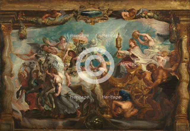 The Triumph of the Church, after 1628. Creator: Peter Paul Rubens (Flemish, 1577-1640), follower of.