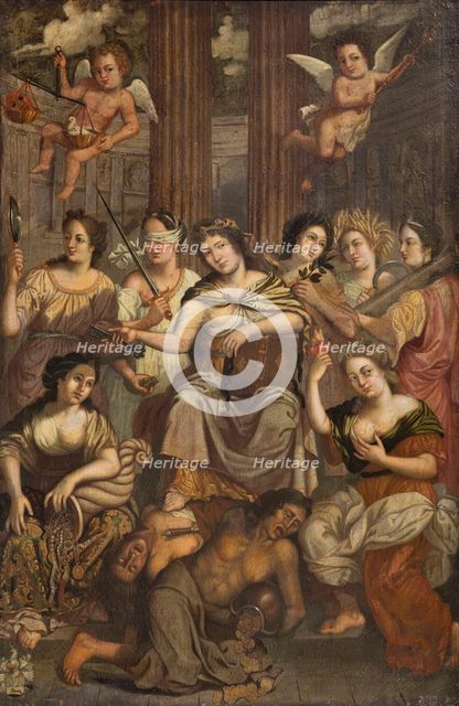 The Triumph of the Communal Administration, 1690. Creator: Follet, Hubert (1652-1722/23).