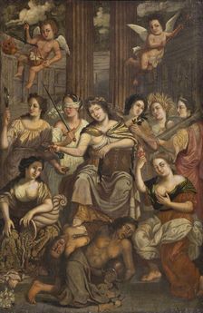 The Triumph of the Communal Administration, 1690. Creator: Follet, Hubert (1652-1722/23)