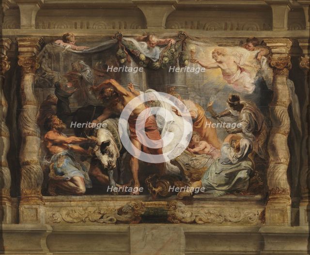 The Triumph of the Eucharist over Idolatry, 1625-1626. Artist: Rubens, Pieter Paul (1577-1640)