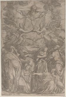 The Triumph of the Sacrament, 1576., 1576. Creator: Anon