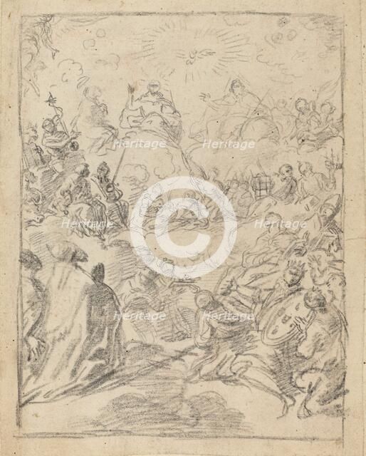 The Triumph of the Trinity (The Gloria). Creator: Francesco Solimena.