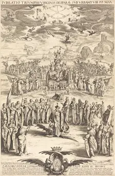 The Triumph of the Virgin, 1625. Creator: Jacques Callot
