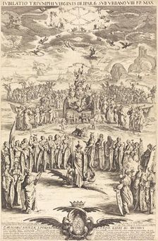The Triumph of the Virgin, 1625. Creator: Jacques Callot
