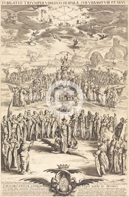 The Triumph of the Virgin, 1625. Creator: Jacques Callot.