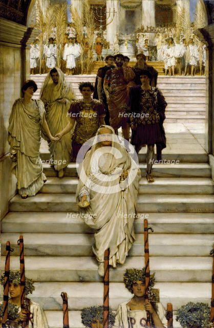 The Triumph of Titus: AD 71, The Flavians, 1885. Creator: Sir Lawrence Alma-Tadema.