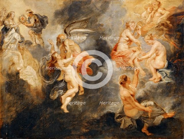 The Triumph of Truth (The Marie de' Medici Cycle). Artist: Rubens, Pieter Paul (1577-1640)