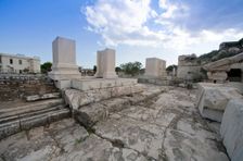 The Triumphal Arch at Eleusis, Greece. Creator: Samuel Magal