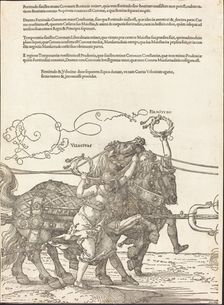 The Triumphal Chariot of Maximilian I (The Great Triumphal Car) [plate 5 of 8], 1523 (Latin ed.). Creator: Albrecht Durer