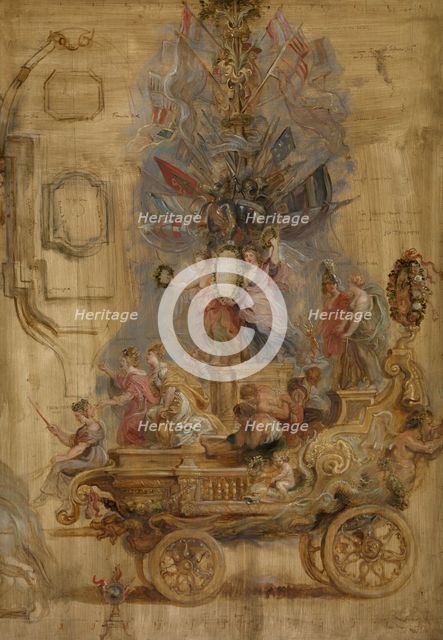 The Triumphal Chariot of Kallo, 1638. Creator: Rubens, Pieter Paul (1577-1640).