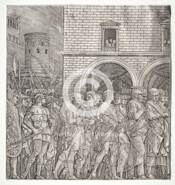 The Triumphs of Caesar: The Senators, 1400s. Creator: Andrea Mantegna (Italian, 1431-1506), school of.