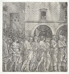 The Triumphs of Caesar: The Senators, 1400s. Creator: Andrea Mantegna (Italian, 1431-1506), school of
