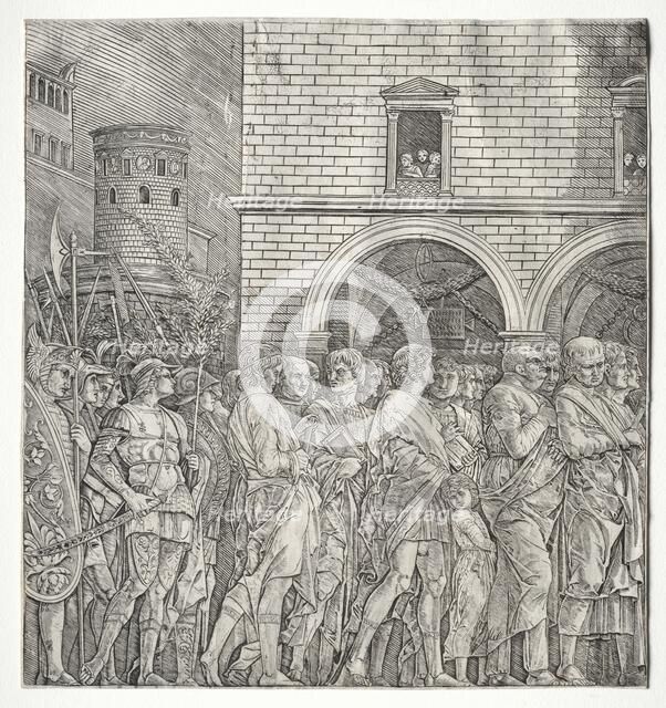 The Triumphs of Caesar: The Senators, 1400s. Creator: Andrea Mantegna (Italian, 1431-1506), school of.