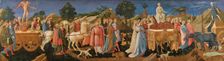 The Triumphs of Love, Chastity, and Death, c. 1450. Artist: Pesellino, Francesco di Stefano (1422-1457)