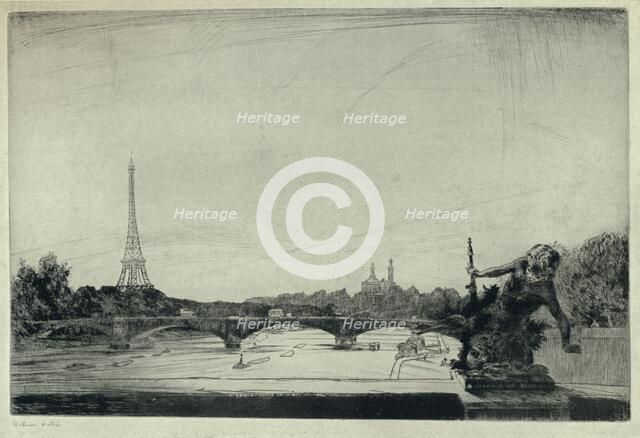 'The Trocadero', 1915.  Artist: William Walker.