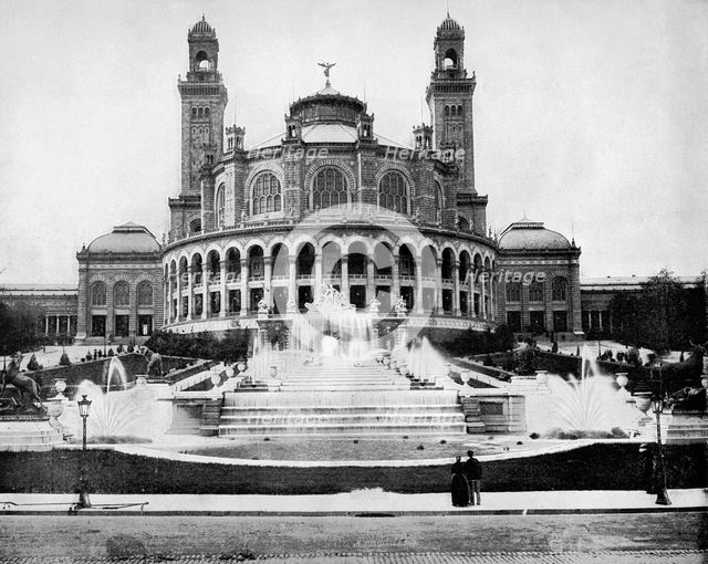 The Trocadero, Paris, 1893.Artist: John L Stoddard