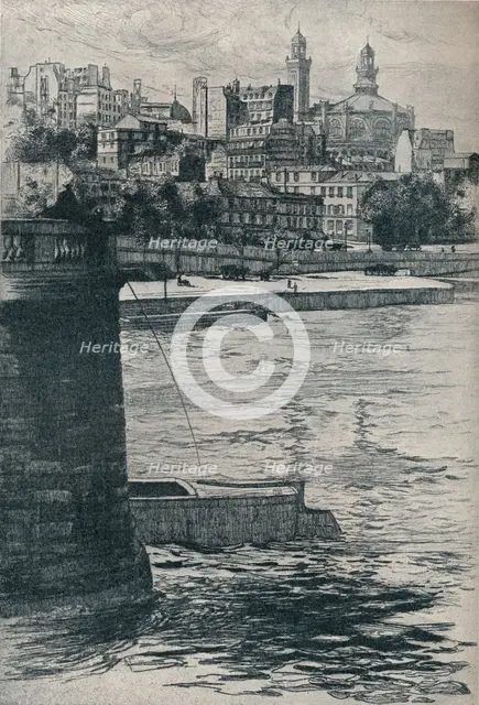 'The Trocadero, Paris', 1908. Artist: Frank Milton Armington.