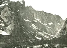 The Trolltindane mountains, Horgheim, Norway, 1895. Creator: Poulton & Co