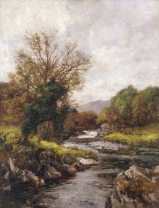 The trout stream 1868-1928. Creator: Richard Gay Somerset