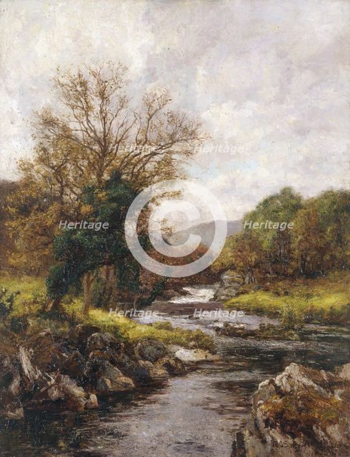 'The trout stream', 1868-1928. Creator: Richard Gay Somerset.