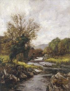 The trout stream 1868-1928. Artist: Richard Gay Somerset