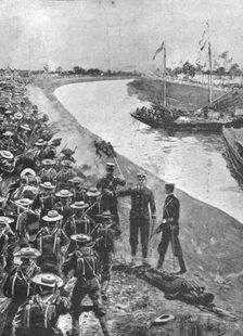 The Trouble in China, 1900-1901: The Bluejackets on their way to Tientsin (1901). Creator: Unknown