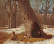 The Truants, c. 1870. Creator: Eastman Johnson