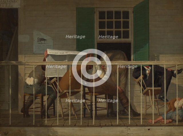 The True American, ca. 1874. Creator: Enoch Wood Perry.