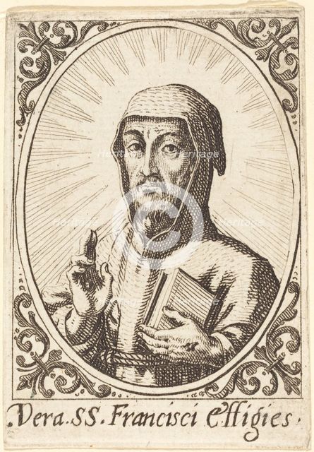 The True Effigy of Saint Francis, c. 1620-1621. Creator: Jacques Callot.