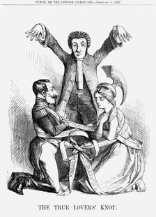 The True Lovers Knot 1860. Creator: Unknown