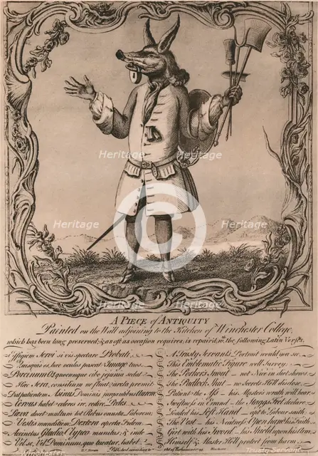 'The Trusty Servant', 1579 (early 20th century(?)). Artist: Unknown.