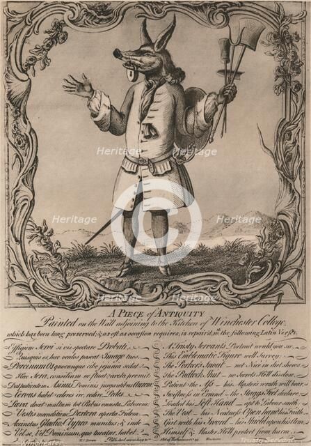 'The Trusty Servant', 1579 (early 20th century(?)). Artist: Unknown.