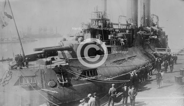 The Tsar[e]vitch alongside 5th [...] Jetty, between c1910 and c1915. Creator: Bain News Service.
