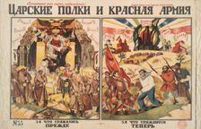 The Tsar's Regiments and the Red Army, 1919. Creator: Dmitriy Stakhievich Moor