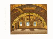 The Tsarina's Golden Chamber. From the Antiquities of the Russian State, 1849-1853. Creator: Solntsev, Fyodor Grigoryevich (1801-1892)