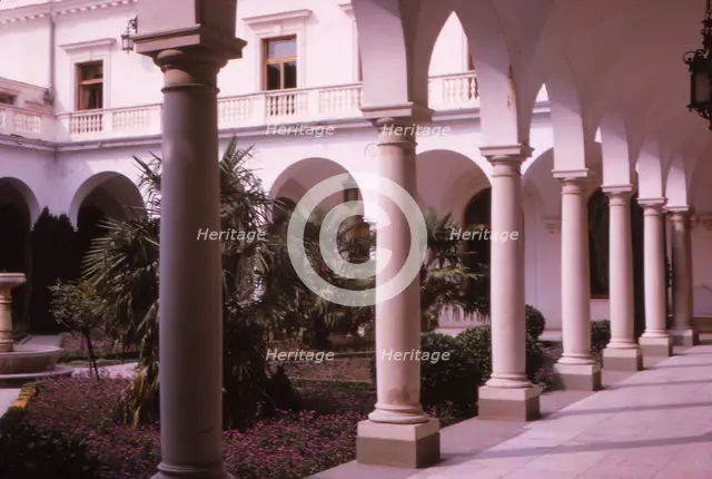 The Tsars Winter Palace, Yalta, Russia, c1960.  Artist: CM Dixon.