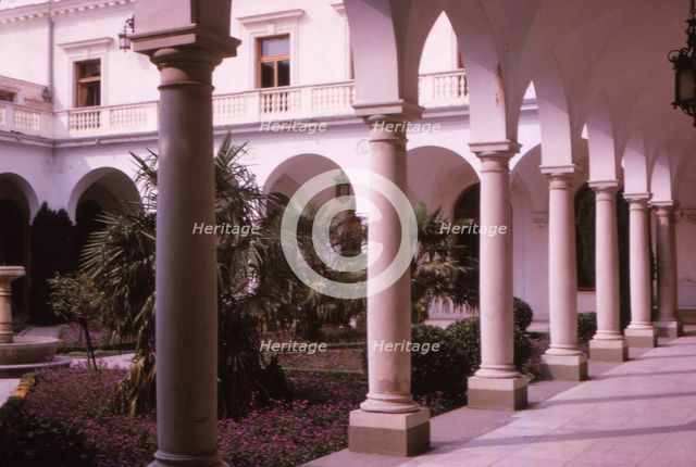 The Tsars Winter Palace, Yalta, Russia, c1960.  Artist: CM Dixon.