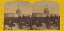 The U.S. Capitol, 1871-1881. Creator: J F Jarvis