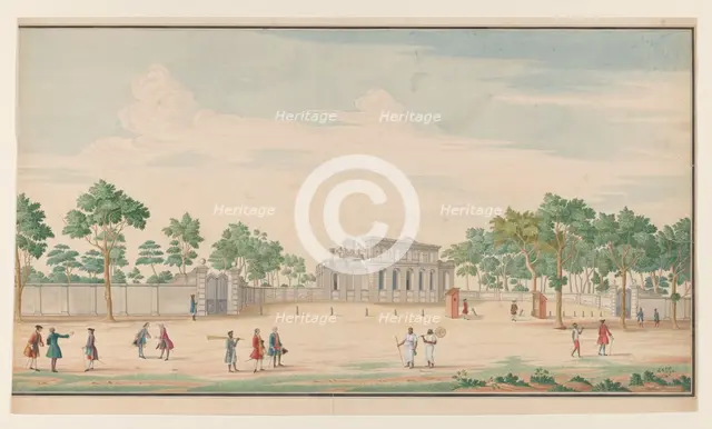 The Uytlught Country House, Colombo, c.1750. Creator: B. van Lier.