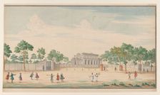 The Uytlught Country House, Colombo, c.1750. Creator: B. van Lier
