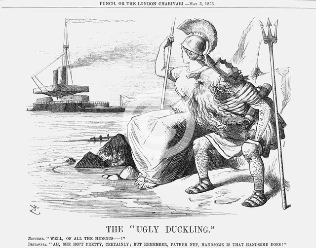 The "Ugly Duckling", 1873. Creator: Joseph Swain.