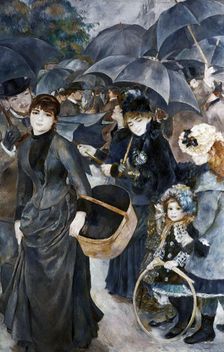 The Umbrellas 1881-1886. Artist: Pierre-Auguste Renoir