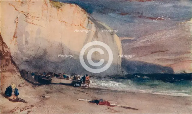 The Undercliff, 1828, (1924). Artist: Richard Parkes Bonington