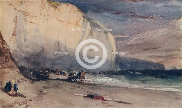 The Undercliff, 1828, (1924). Artist: Richard Parkes Bonington