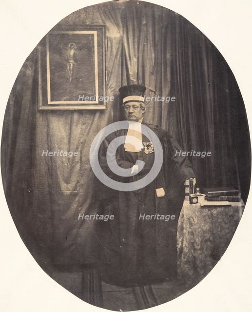 The Undersigned Photographer as He Was Before 1848, 1854-56. Creator: Louis-Pierre-Théophile Dubois de Nehaut.