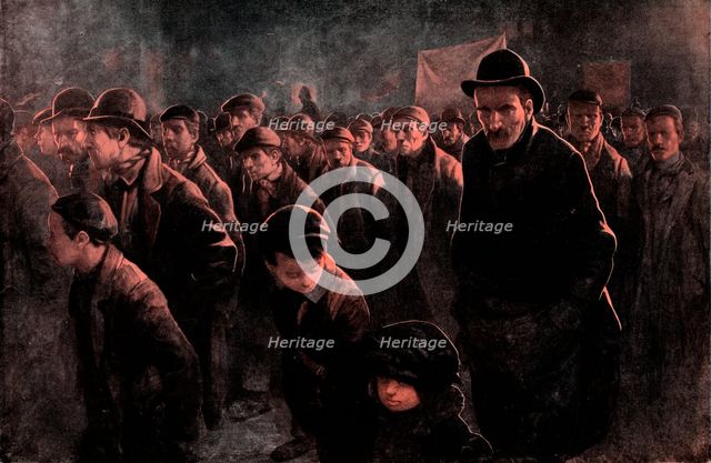 'The Unemployed', c1911, (1912). Artist: John Hassall.
