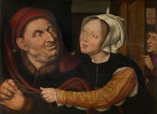 The Unequal Pair of Lovers. Creator: Massys, Quentin (1466-1530)