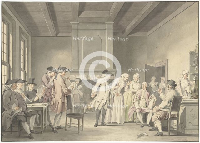 The unexpected twins, 1763. Creator: Jacobus Buys.